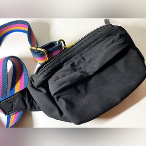 Fossil Waist Bag Black Fanny Pack